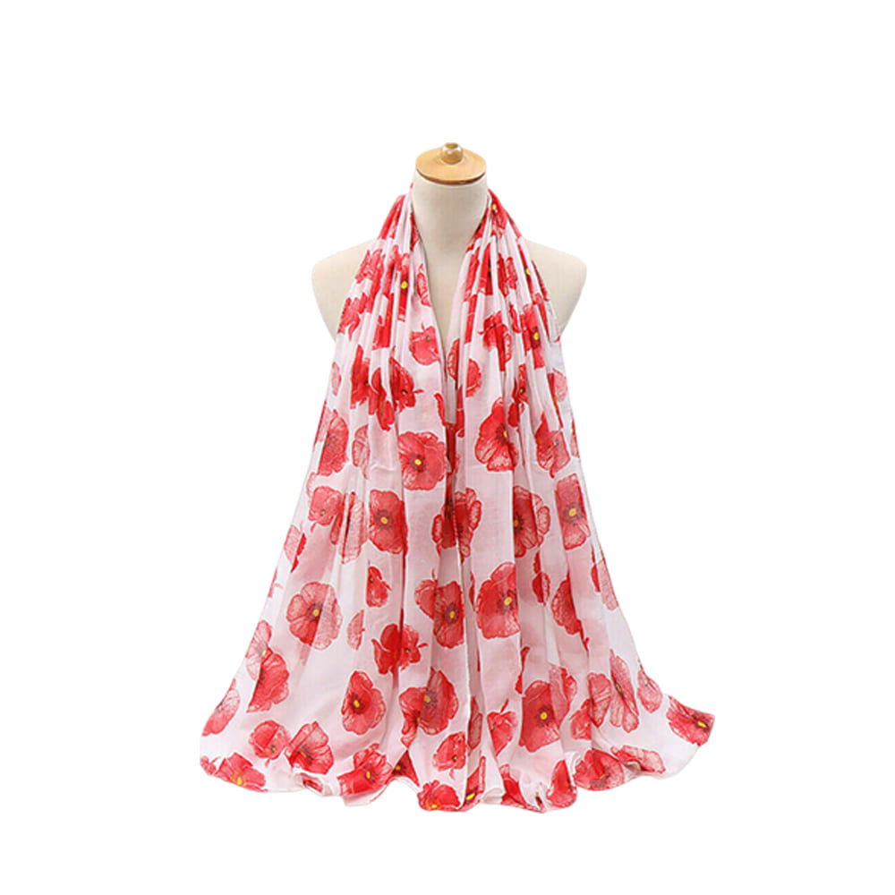 Anzac Poppy Scarf - Afterschool Fun