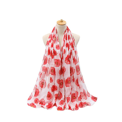 Anzac Poppy Scarf - Afterschool Fun