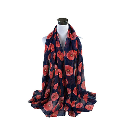 Anzac Poppy Scarf - Afterschool Fun