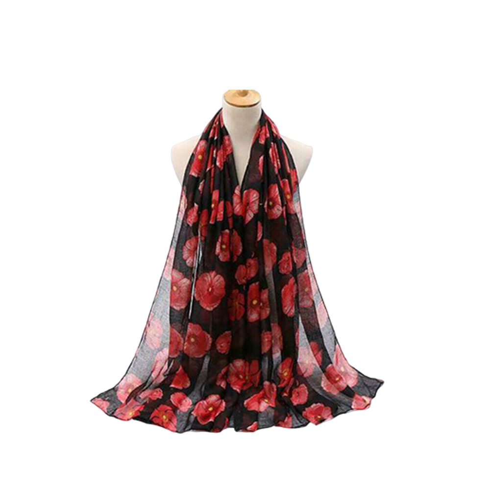 Anzac Poppy Scarf - Afterschool Fun