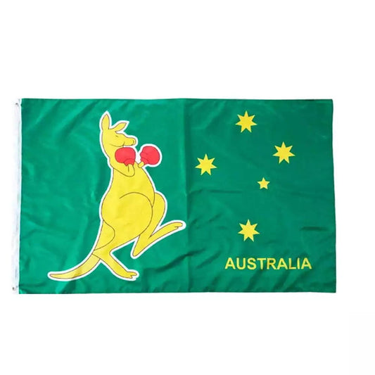 Boxing Kangaroo Flag - Afterschool Fun